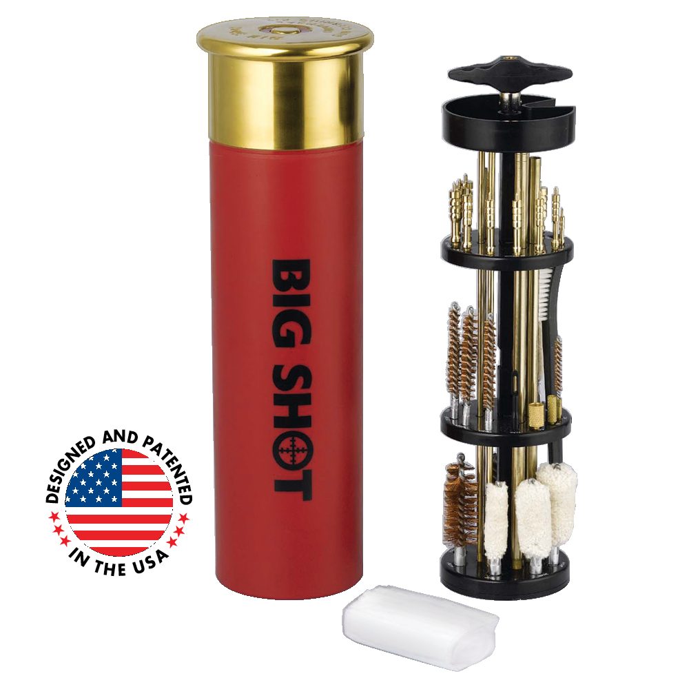 Big Shot Gun Cleaning Kit with 12 pc. Jag Set