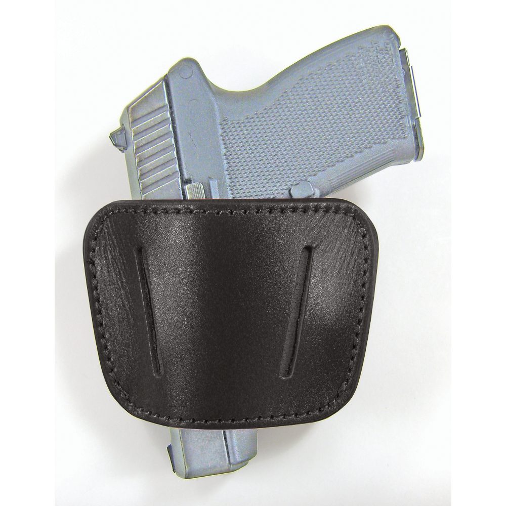 Homeland Holsters - side belt with Gun - large black