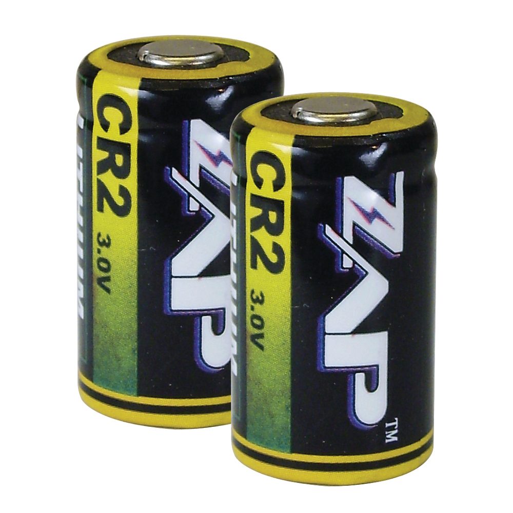 Genuine ZAP Lithium CR2 Batteries (2-Pack)