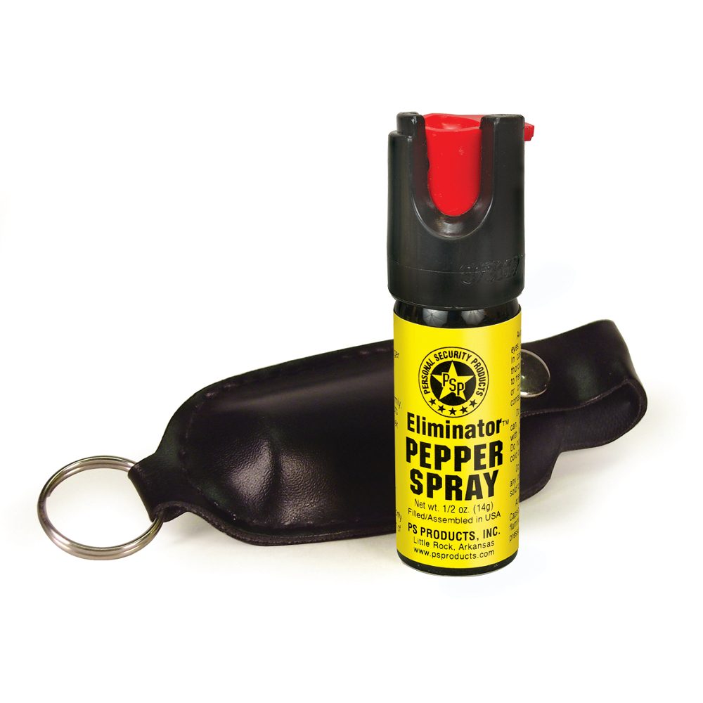 1/2 oz. Pepper Spray Canister with Soft Case and Key Ring